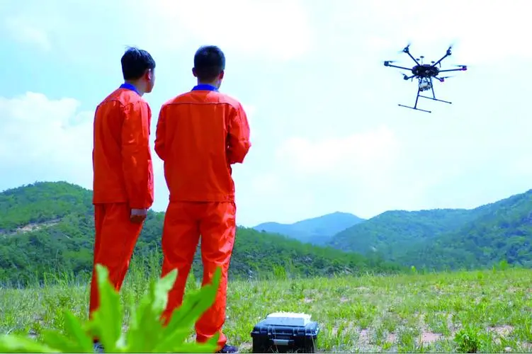 九湖镇无人机倾斜摄影巡检拍摄